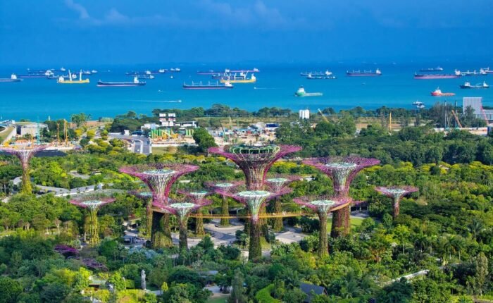 Gardens by the bay , Singapore