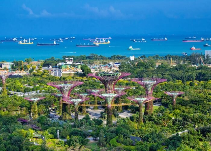 Gardens by the bay , Singapore