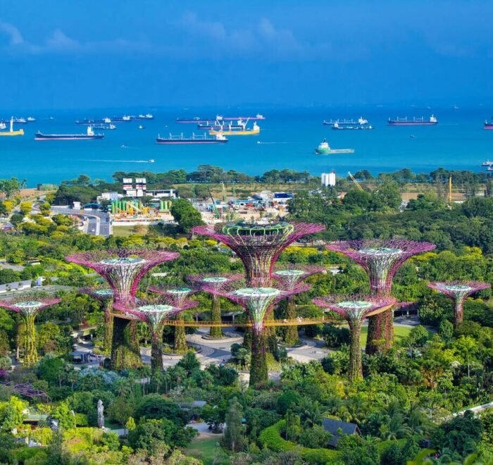 Gardens by the bay , Singapore