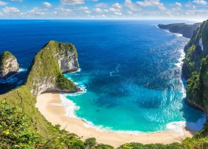 Kelingking Beach in Nusa Penida Bali