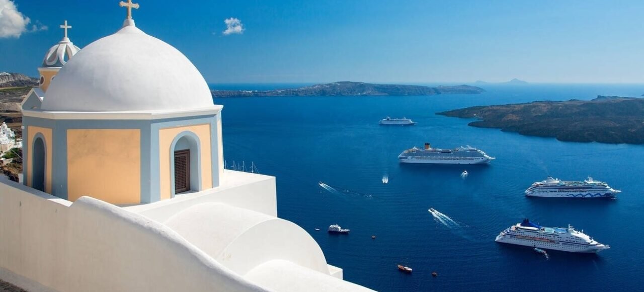 Orthodox Church in Fira Greece