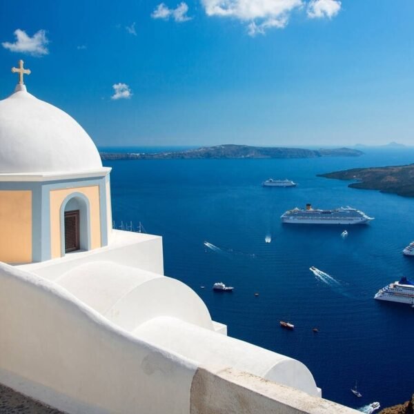 Orthodox Church in Fira Greece