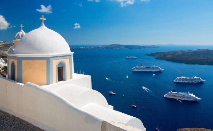 Orthodox Church in Fira Greece