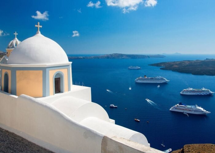 Orthodox Church in Fira Greece