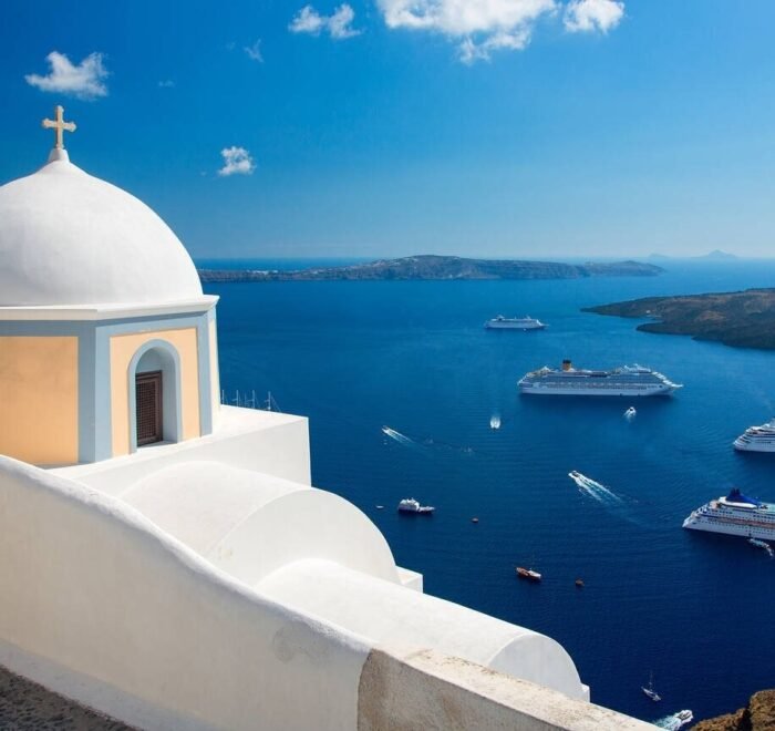 Orthodox Church in Fira Greece