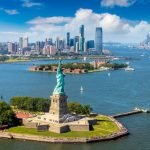 New York USA. The largest city in America