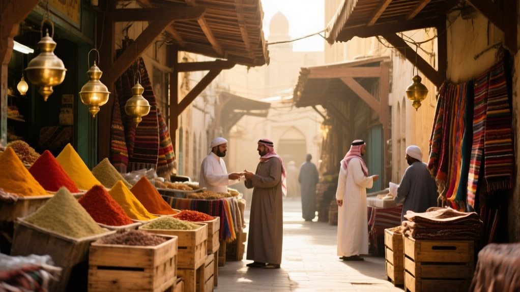 historic madinah market scenes