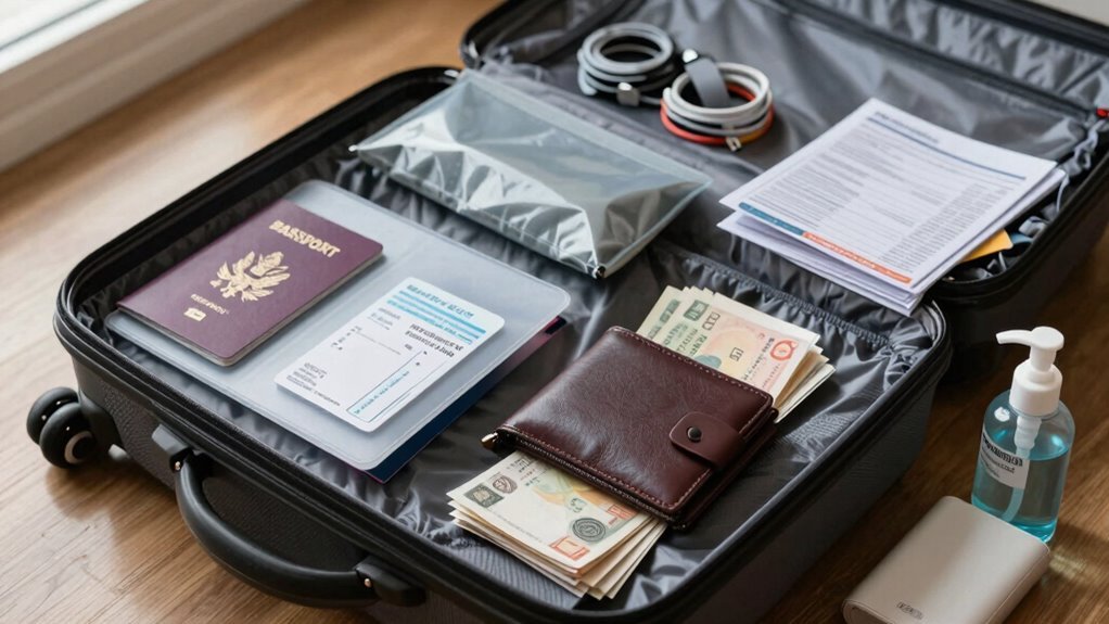 documents vaccinations money preparedness