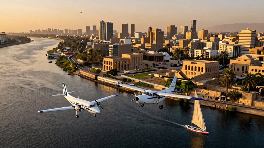 flights trains cruises riverboats