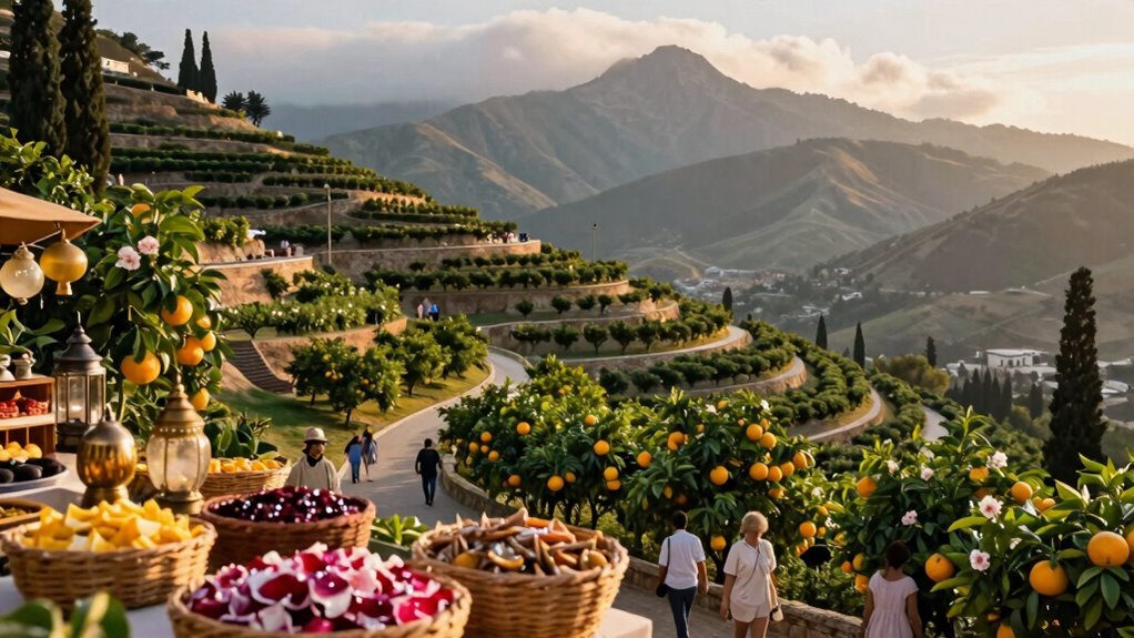 historic rose scented mountain retreat