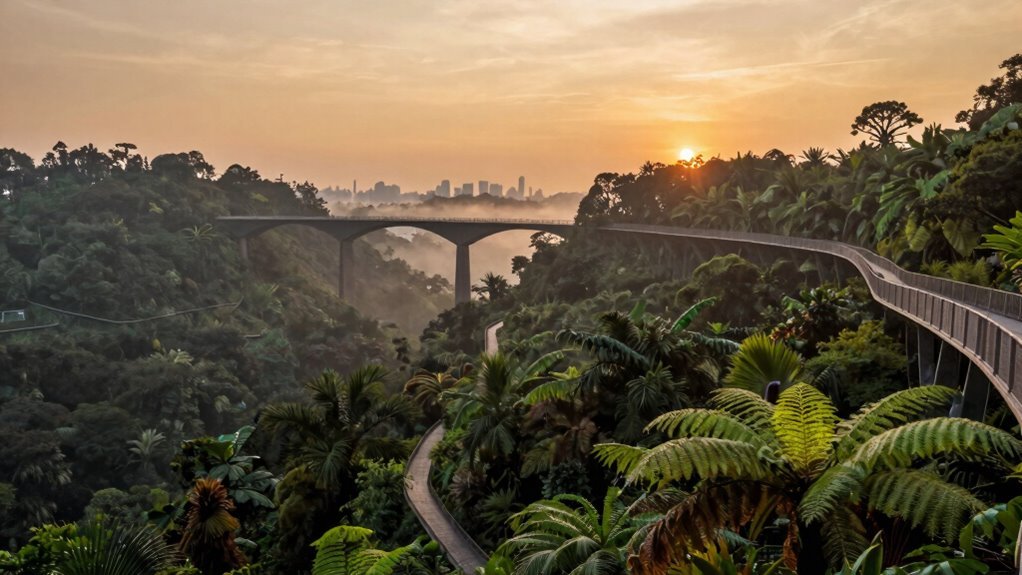 sky high rainforest ridge walk