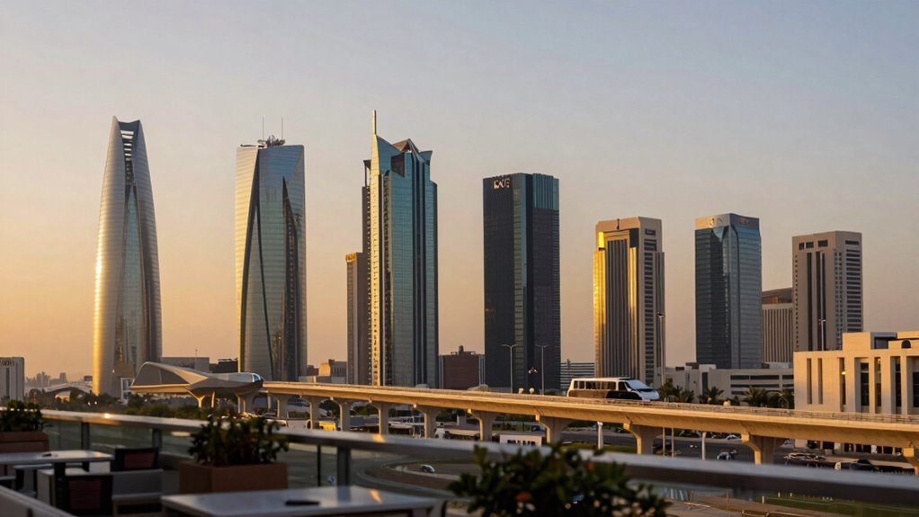 skyline landmarks metro connectivity