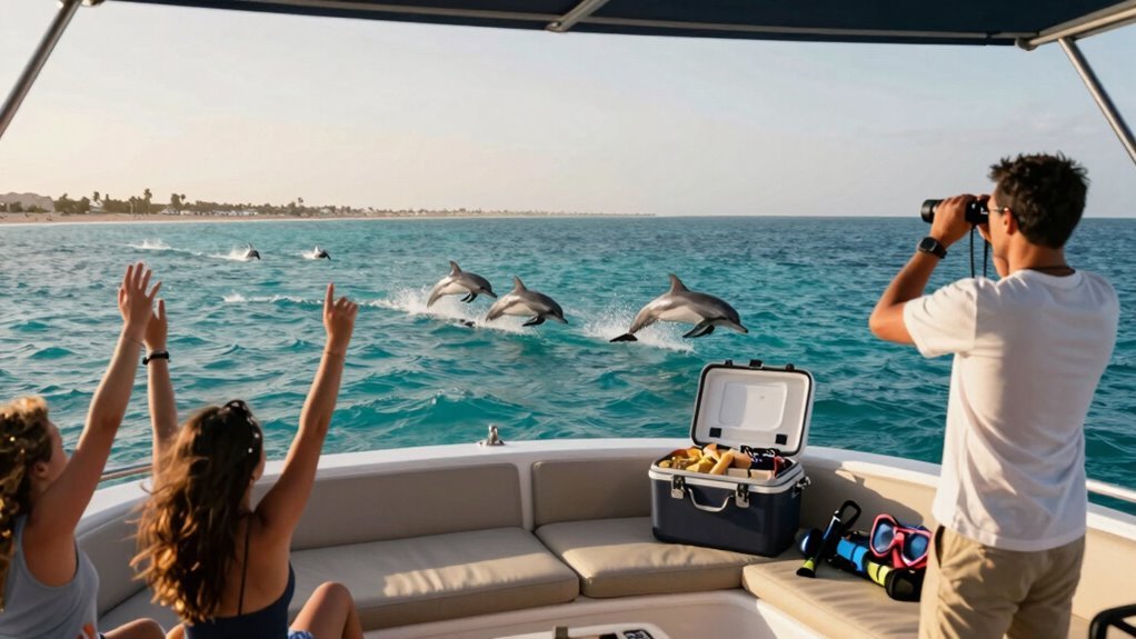 dolphin cruise snorkel buffet