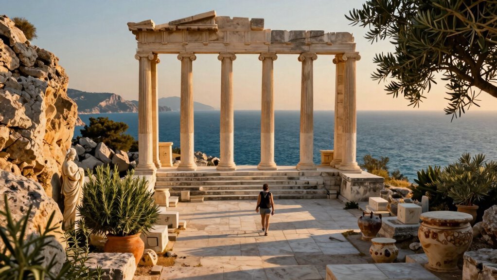 mythic ruins and classical splendor