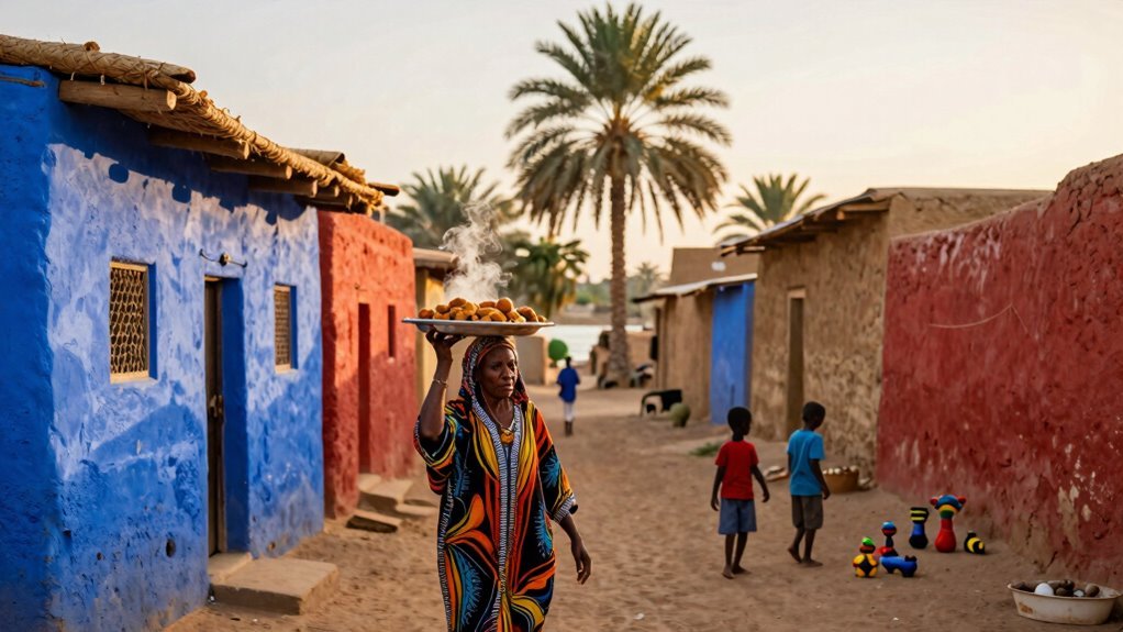 nubian riverside village cultural life