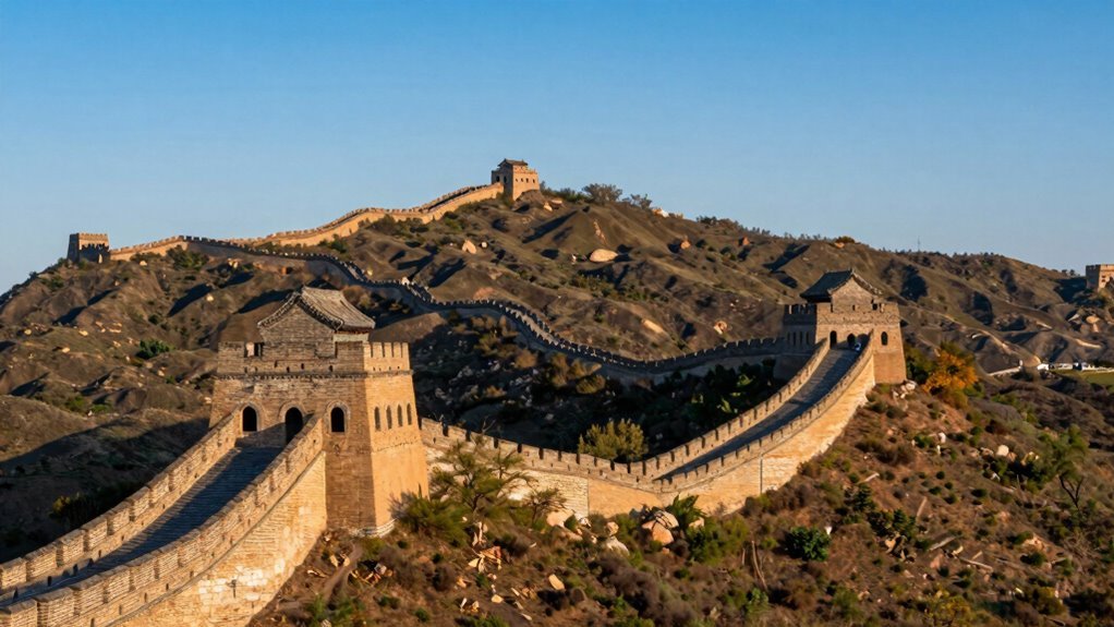 restored ramparts fortress steppe