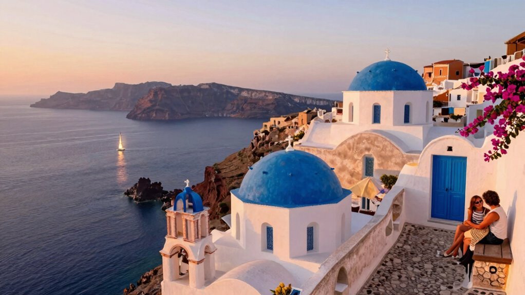 sunset secluded mediterranean island escape